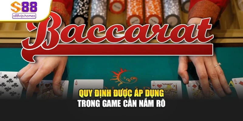 Quy định được áp dụng trong game cần nắm rõ
